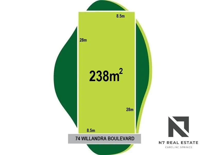 Main view of Homely land listing, 74 Willandra Boulevard, Harkness VIC 3337