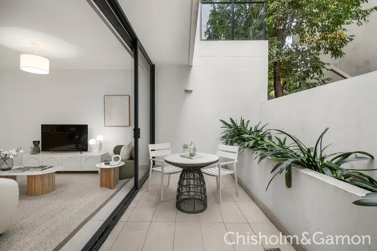 Second view of Homely apartment listing, 2/17 Pine Avenue, Elwood VIC 3184
