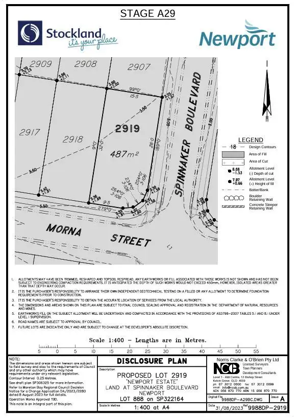 Seventh view of Homely land listing, LOT 2919, 75A Morna Street, Newport QLD 4020