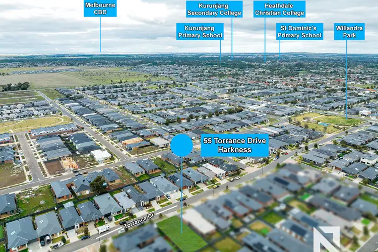 Second view of Homely land listing, 55 Torrance Drive, Harkness VIC 3337