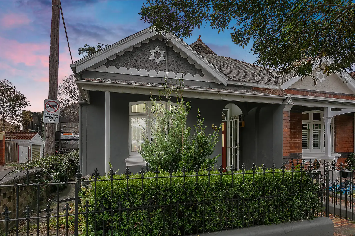 Main view of Homely semi-detached listing, 68 Corunna Road, Stanmore NSW 2048