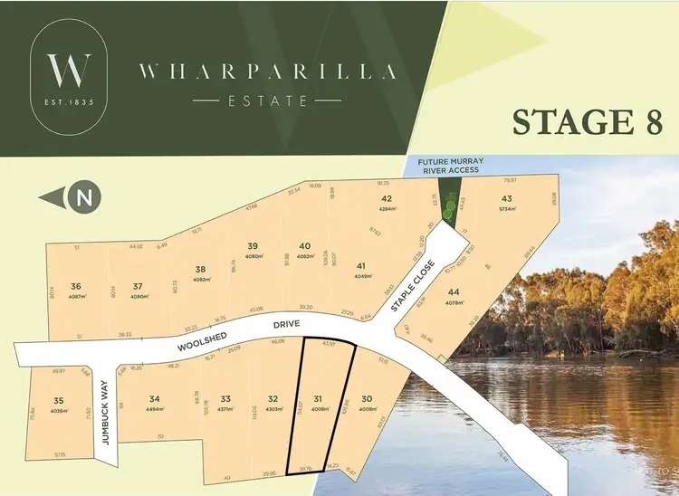 LOT 31 Wharparilla Estate, Woolshed Drive, Echuca VIC 3564