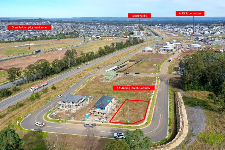 Main view of Homely land listing, 52 Starling Street, Cobbitty NSW 2570