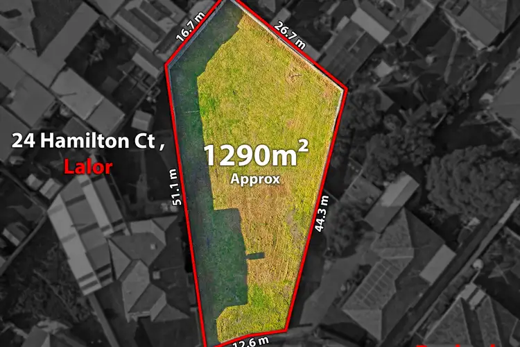 Second view of Homely land listing, 24 Hamilton Court, Lalor VIC 3075