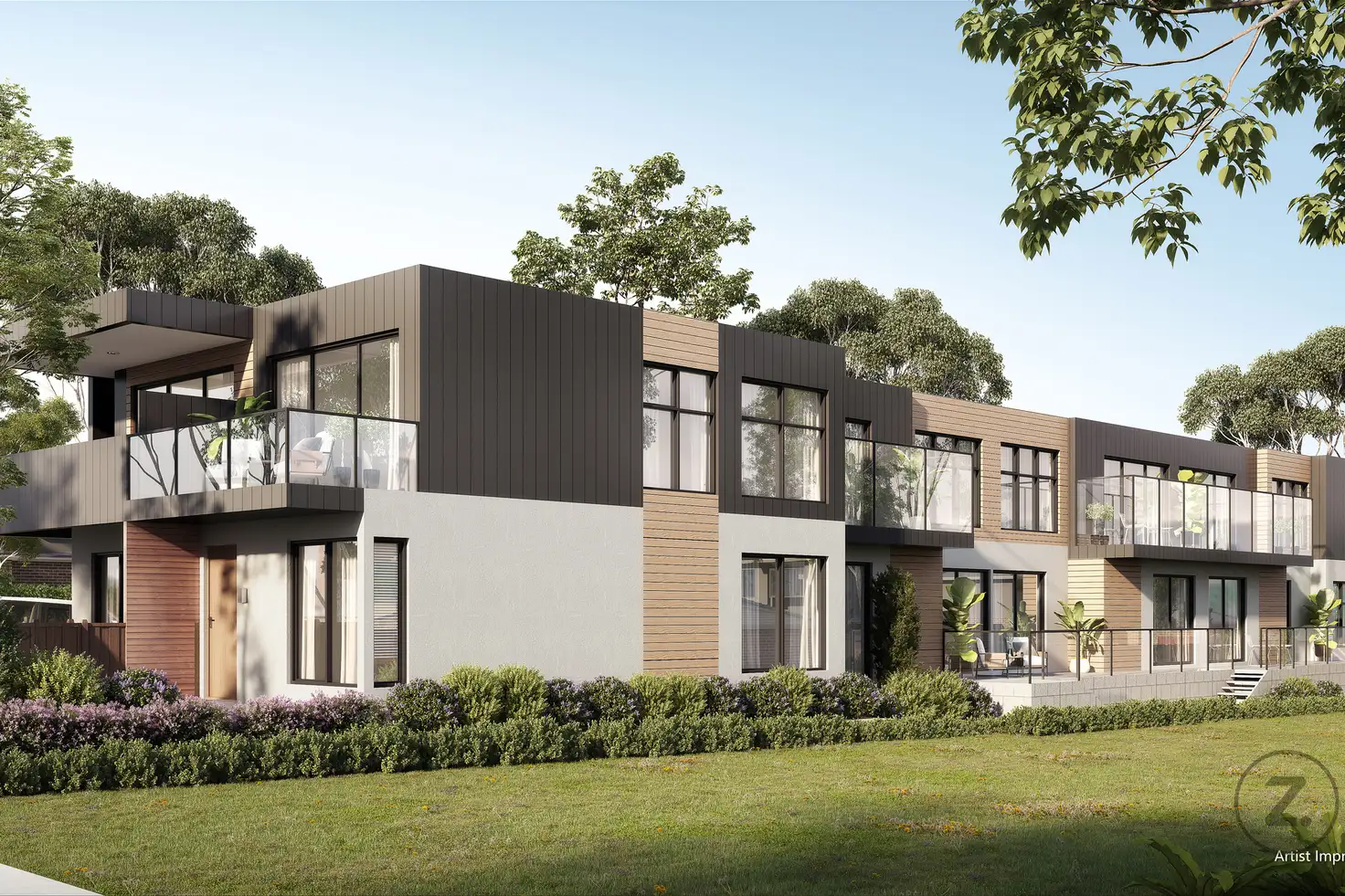 Main view of Homely townhouse listing, 1/9 Station Avenue, Mckinnon VIC 3204