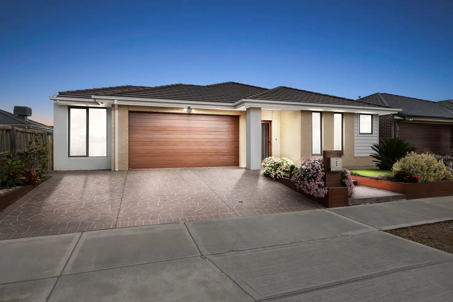 Main view of Homely house listing, 22 Hazelnut Road, Manor Lakes VIC 3024
