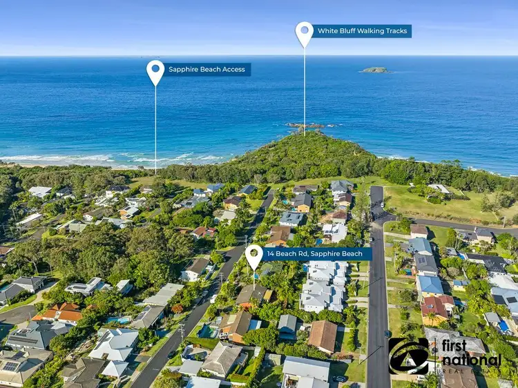 14 Beach Road, Sapphire Beach NSW 2450
