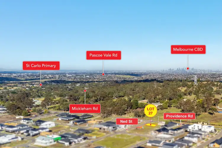 Second view of Homely land listing, LOT 27, 70 Providence Road, Greenvale VIC 3059