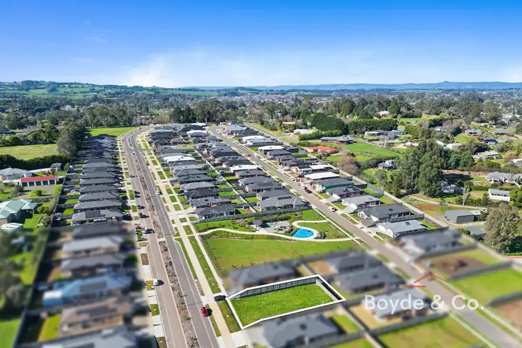 Main view of Homely land listing, 55 Palladium Boulevard, Drouin VIC 3818
