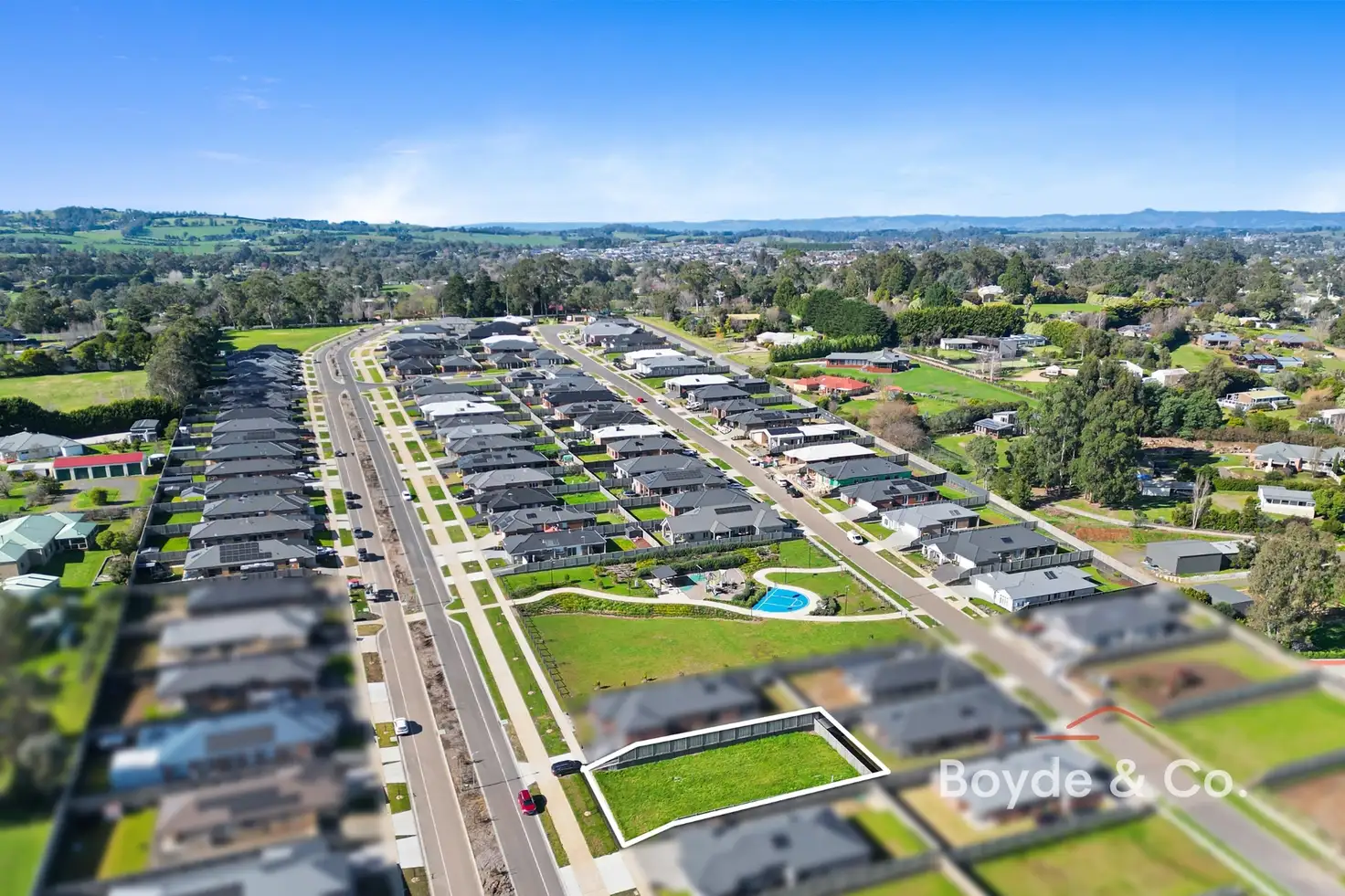 Main view of Homely land listing, 55 Palladium Boulevard, Drouin VIC 3818