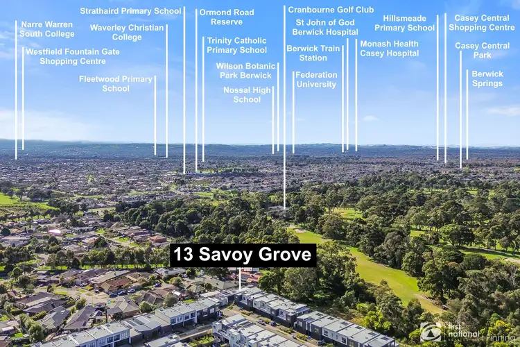 Main view of Homely house listing, 13 Savoy Grove, Cranbourne North VIC 3977