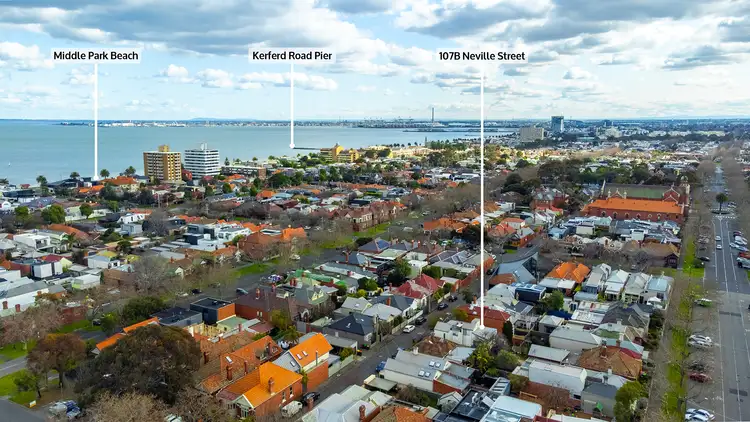 Third view of Homely land listing, 107B Neville Street, Middle Park VIC 3206