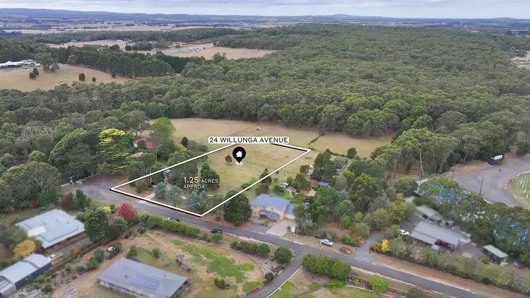 Second view of Homely land listing, 24 Willunga Avenue, Gordon VIC 3345