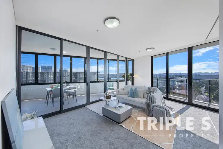 Main view of Homely apartment listing, 606/63 Shoreline Drive, Rhodes NSW 2138