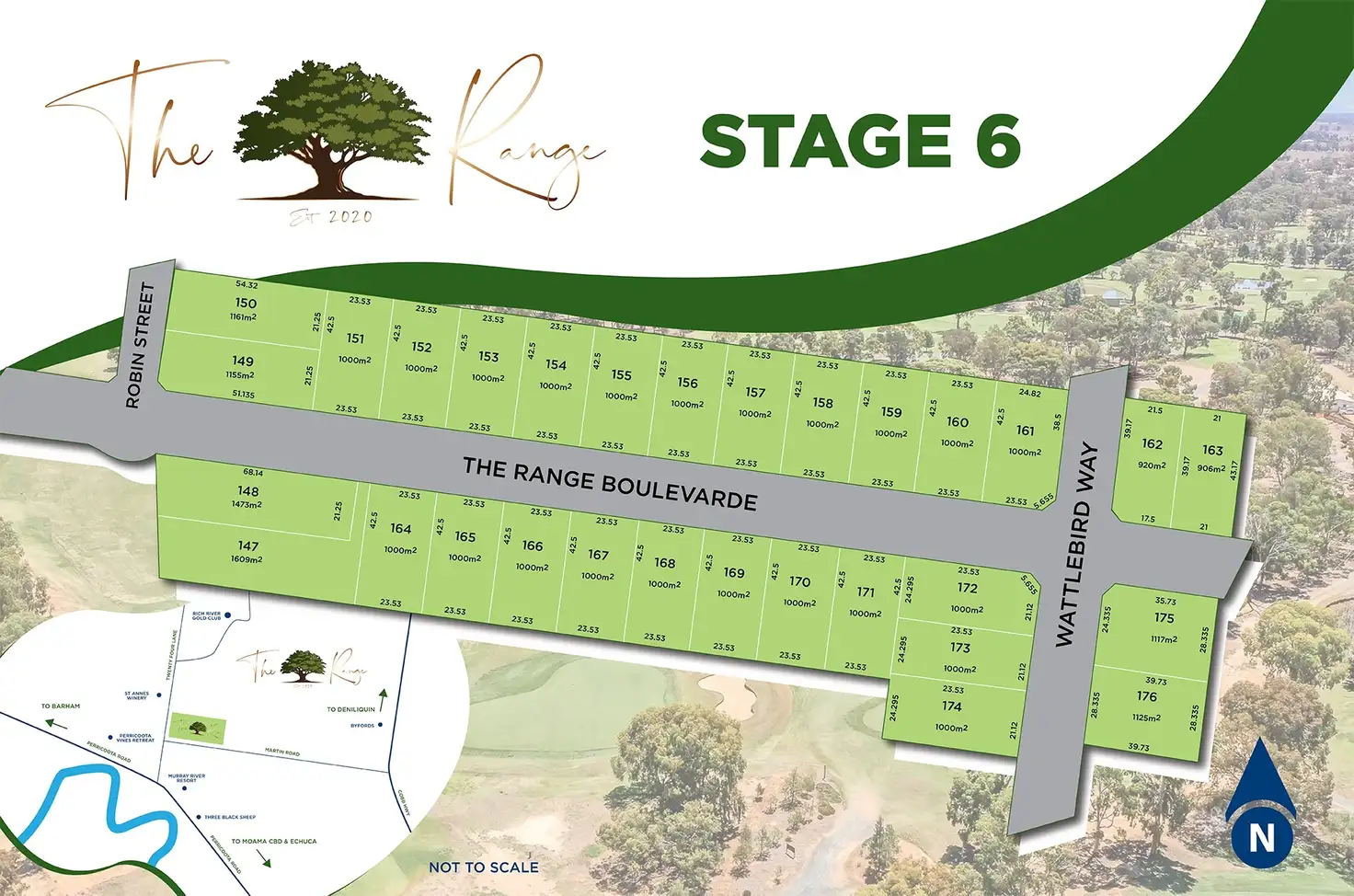 Main view of Homely land listing, LOT 158, 41 The Range Boulevard, Moama NSW 2731