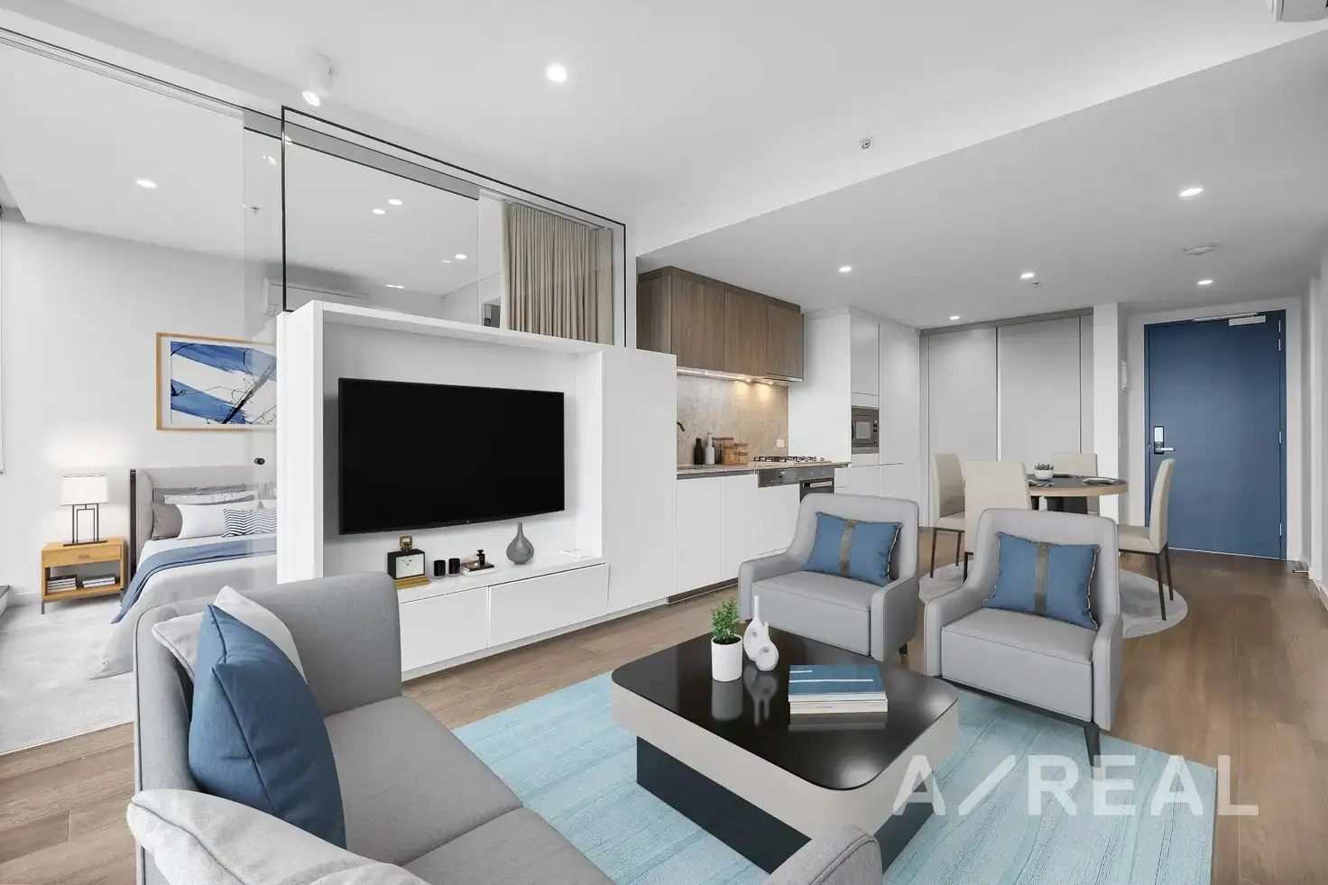 Main view of Homely apartment listing, 1707/23 MacKenzie Street, Melbourne VIC 3000