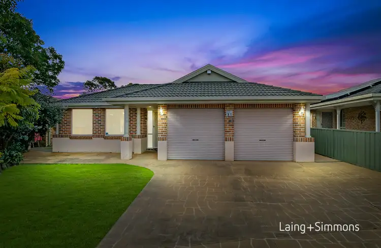 Main view of Homely house listing, 1 Ron Place, Plumpton NSW 2761
