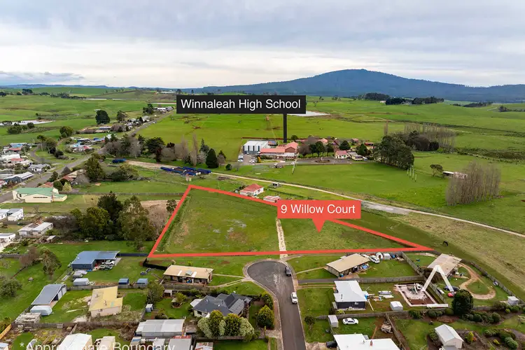 Main view of Homely land listing, 9 Willow Court, Winnaleah TAS 7265