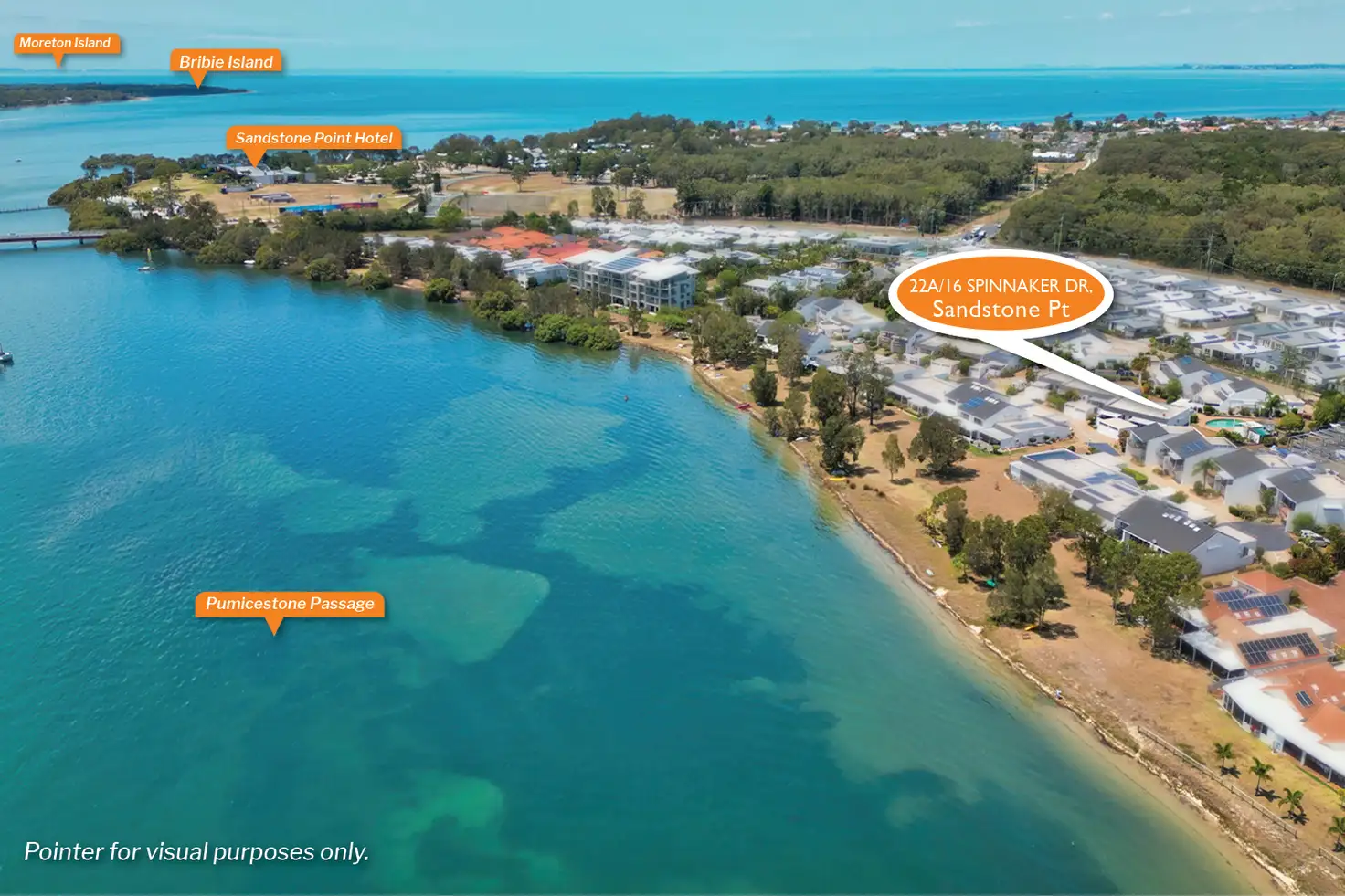 Main view of Homely unit listing, A22/16 Spinnaker Drive, Sandstone Point QLD 4511