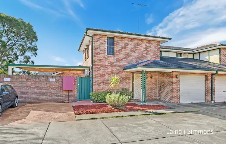 Main view of Homely townhouse listing, 4/71-73 Perrin Ave, Plumpton NSW 2761