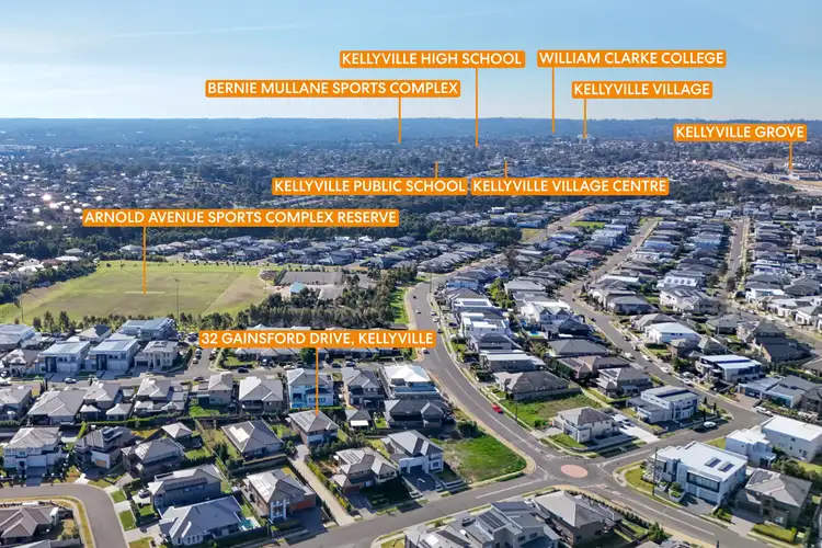 Second view of Homely house listing, 32 Gainsford Drive, Kellyville NSW 2155