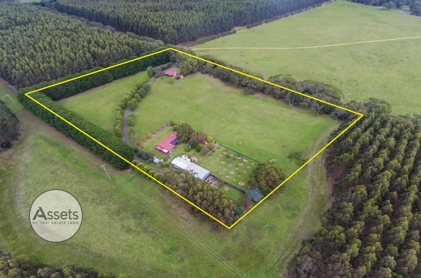 Main view of Homely rural property listing, 498 Codrington Bessiebelle Road, Codrington VIC 3285
