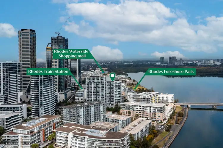 Main view of Homely apartment listing, 1204/43 Shoreline Drive, Rhodes NSW 2138