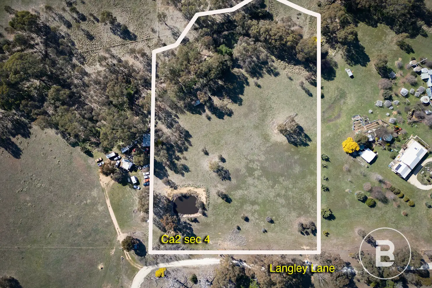 Main view of Homely land listing, CA2 SEC 4 Langley Lane, Mcintyre VIC 3472