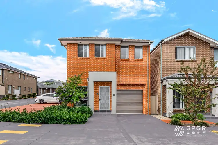 Main view of Homely townhouse listing, 11 Ludhiana Glade, Schofields NSW 2762