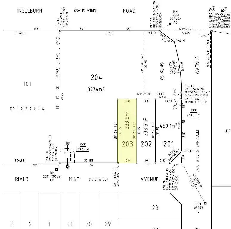 Main view of Homely land listing, LOT 203 Rivermint Road, Leppington NSW 2179