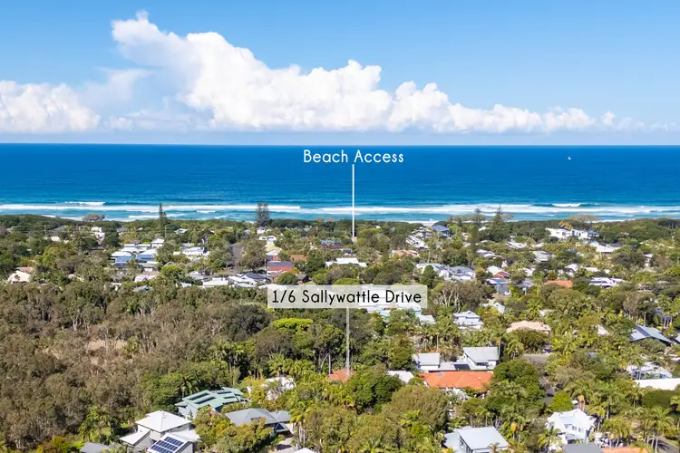 Second view of Homely townhouse listing, 1/6 Sallywattle Drive, Suffolk Park NSW 2481