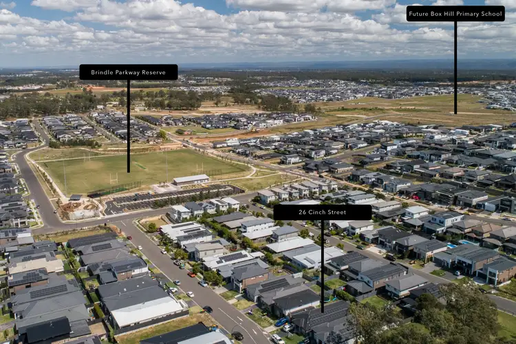 Second view of Homely house listing, 26 Cinch Street, Box Hill NSW 2765