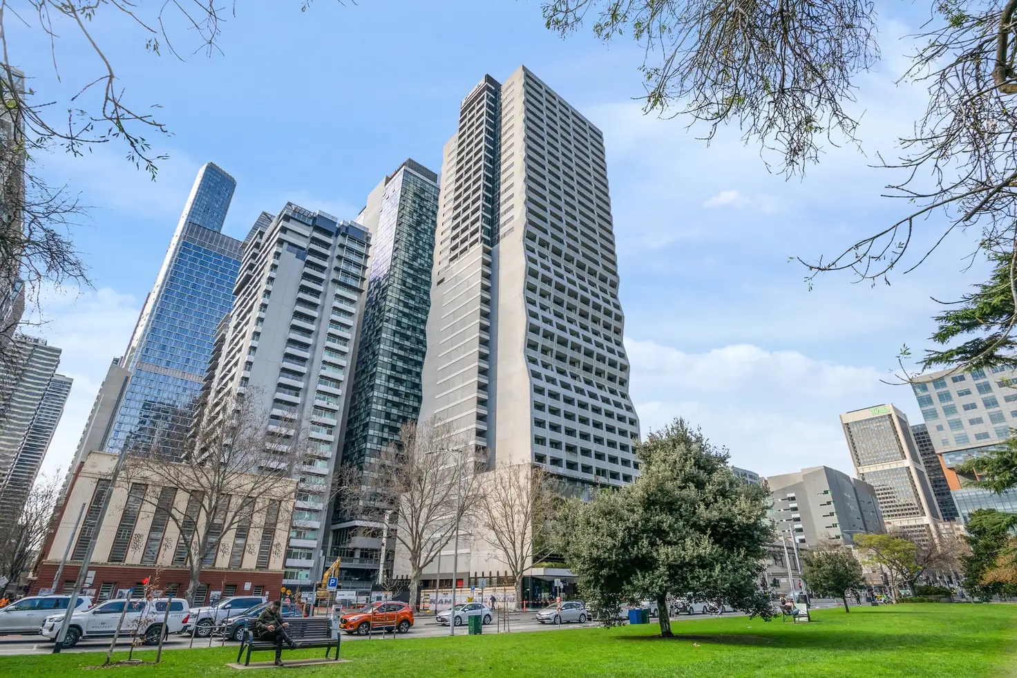 Main view of Homely apartment listing, 2608/350 William Street, Melbourne VIC 3000
