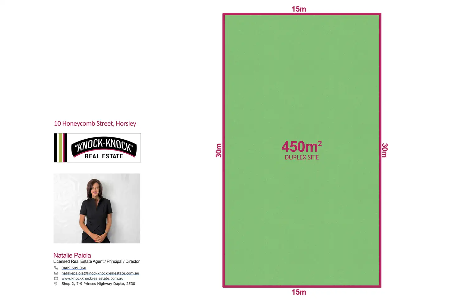 Main view of Homely land listing, LOT 116, 10 Honeycomb Street, Horsley NSW 2530