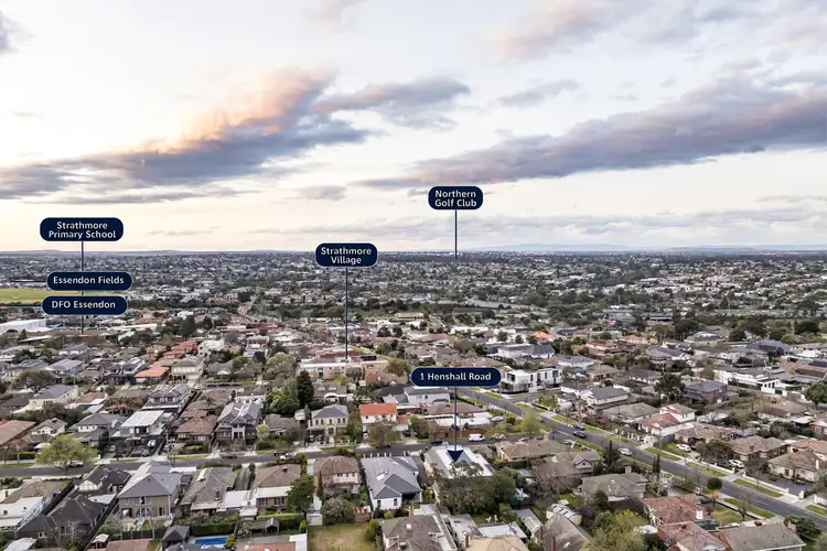Fifth view of Homely house listing, 1 Henshall Road, Strathmore VIC 3041