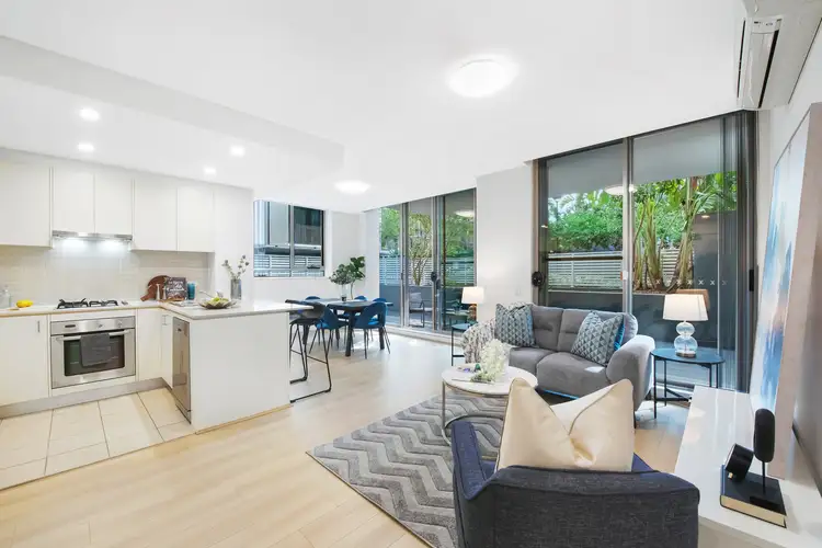 Main view of Homely apartment listing, 211/37 Amalfi Drive, Wentworth Point NSW 2127