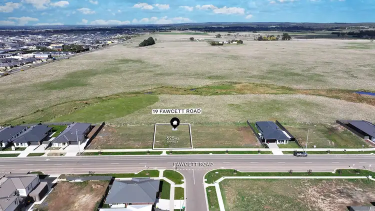 Main view of Homely land listing, 19 Fawcett Road, Lucas VIC 3350