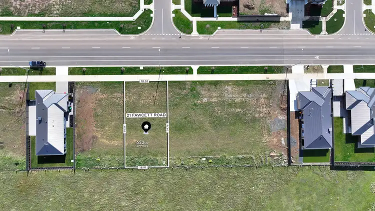 Third view of Homely land listing, 21 Fawcett Road, Lucas VIC 3350