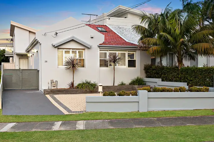 Main view of Homely semi-detached listing, 26 The Boulevarde, Sans Souci NSW 2219
