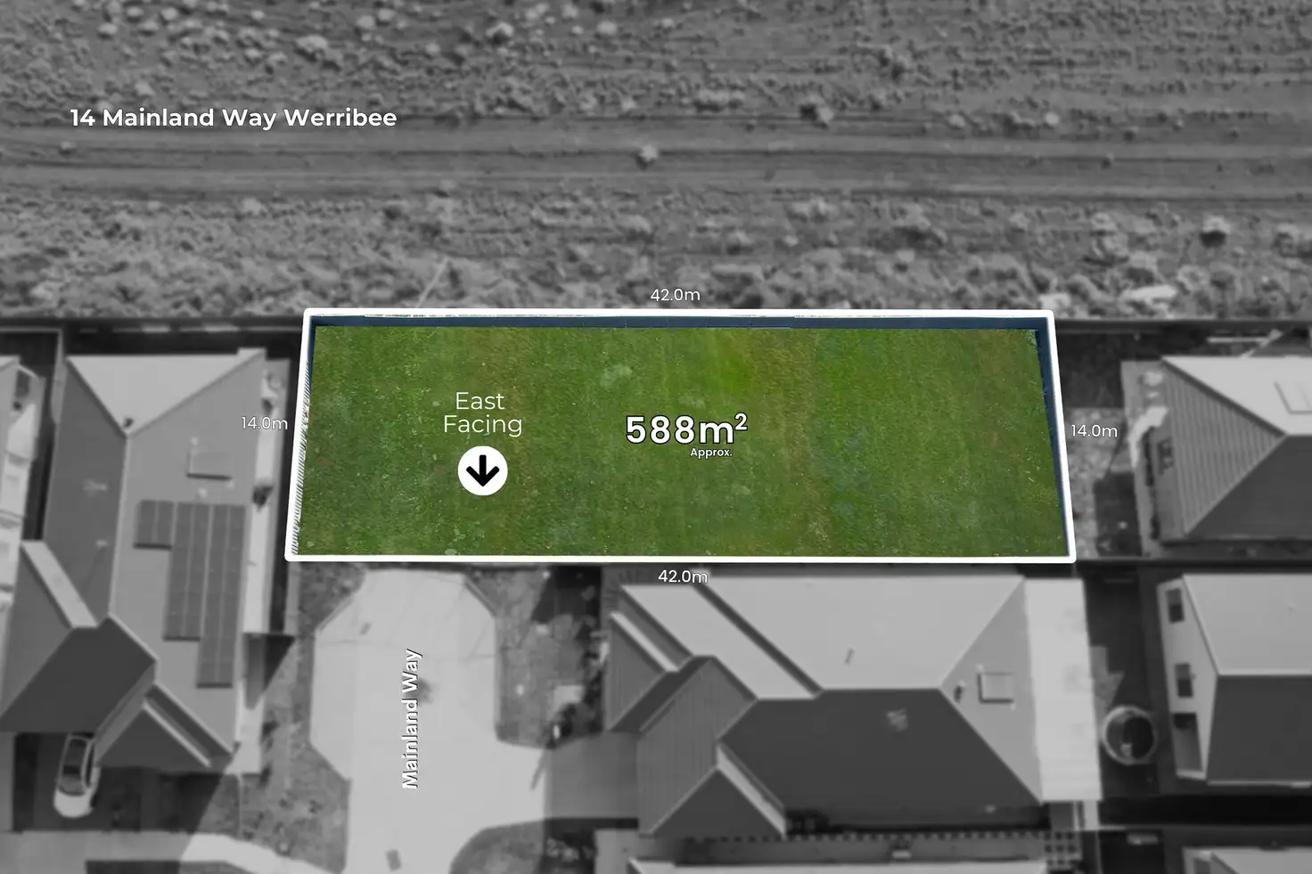 Main view of Homely land listing, 14 Mainland Way, Werribee VIC 3030
