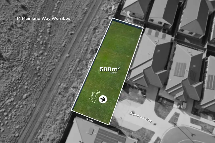 Third view of Homely land listing, 14 Mainland Way, Werribee VIC 3030