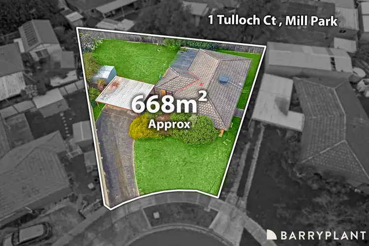 1 Tulloch Court, Mill Park VIC 3082