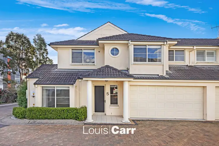 Main view of Homely townhouse listing, 5 Saliba Close, Kellyville NSW 2155