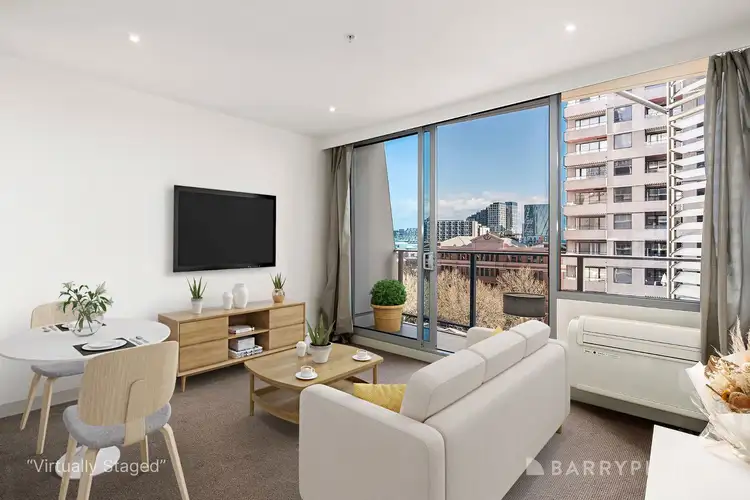 Second view of Homely apartment listing, 807/53 Batman Street, West Melbourne VIC 3003