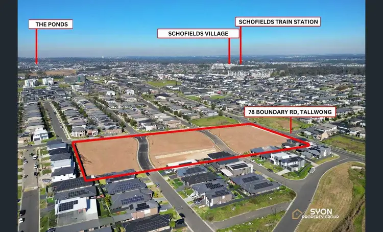 Third view of Homely land listing, LOT 109, 78 Boundary Road, Tallawong NSW 2762