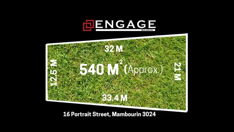 Main view of Homely land listing, 16 Portrait Street, Mambourin VIC 3024