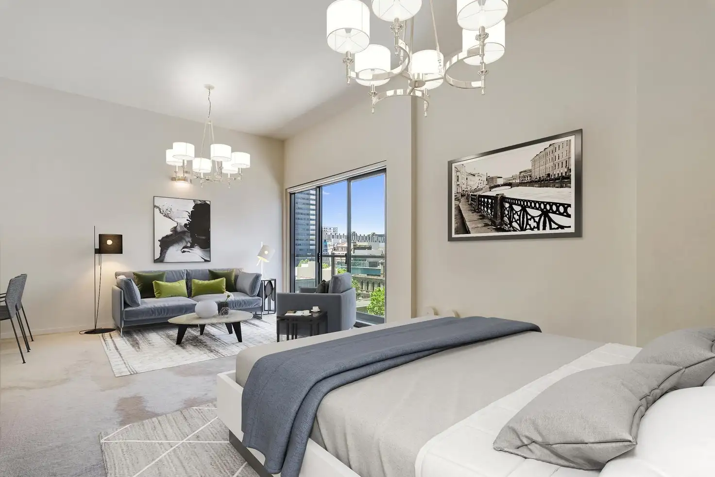 Main view of Homely apartment listing, 206/399 Bourke Street, Melbourne VIC 3000