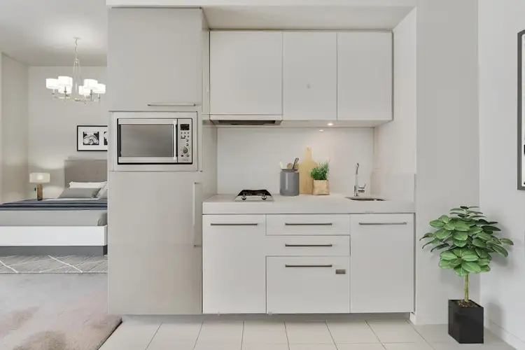 Third view of Homely apartment listing, 206/399 Bourke Street, Melbourne VIC 3000