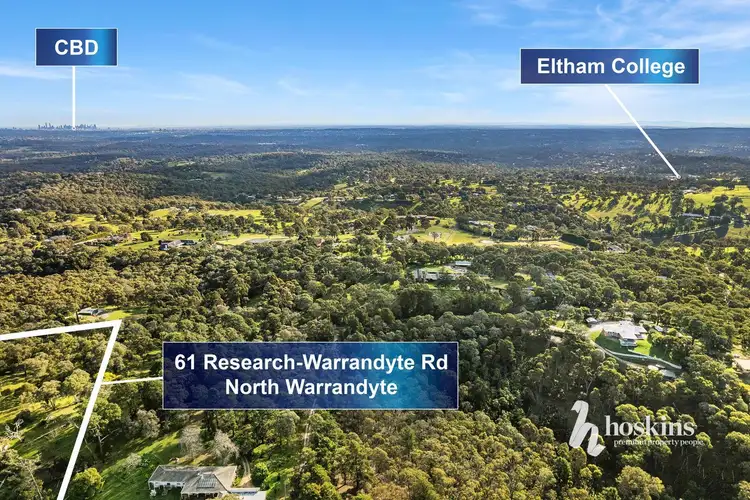 Third view of Homely land listing, 61 Research-Warrandyte Road, North Warrandyte VIC 3113