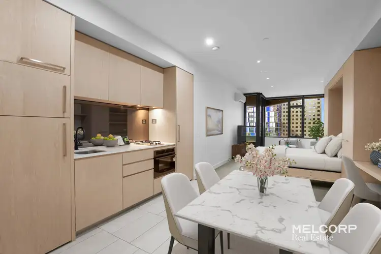 Main view of Homely apartment listing, 1908/155 Franklin Street, Melbourne VIC 3000